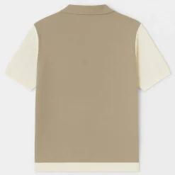Colourblock Sweater Polo