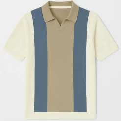 Colourblock Sweater Polo