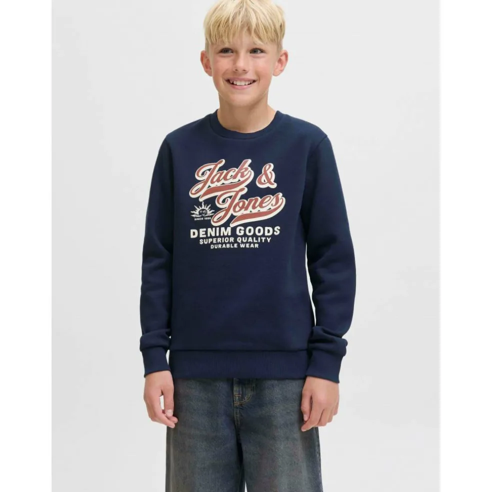 Colour Logo Crew Sweat Junior Boys