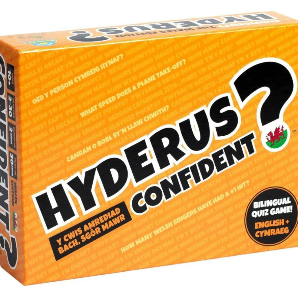 CONFIDENT? Wales Edition - Smash Hit Family Quiz Game about Wales