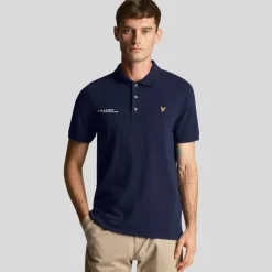Co-Ordinate Print Plain Polo Shirt