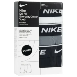 Cotton Boxer Brief 3 Pack Boys