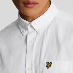 Cotton Linen Button Down Shirt