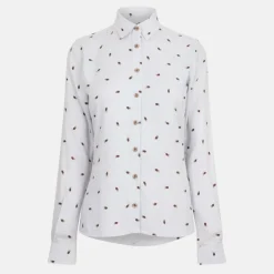 Country Pattern Shirt Fw Womens