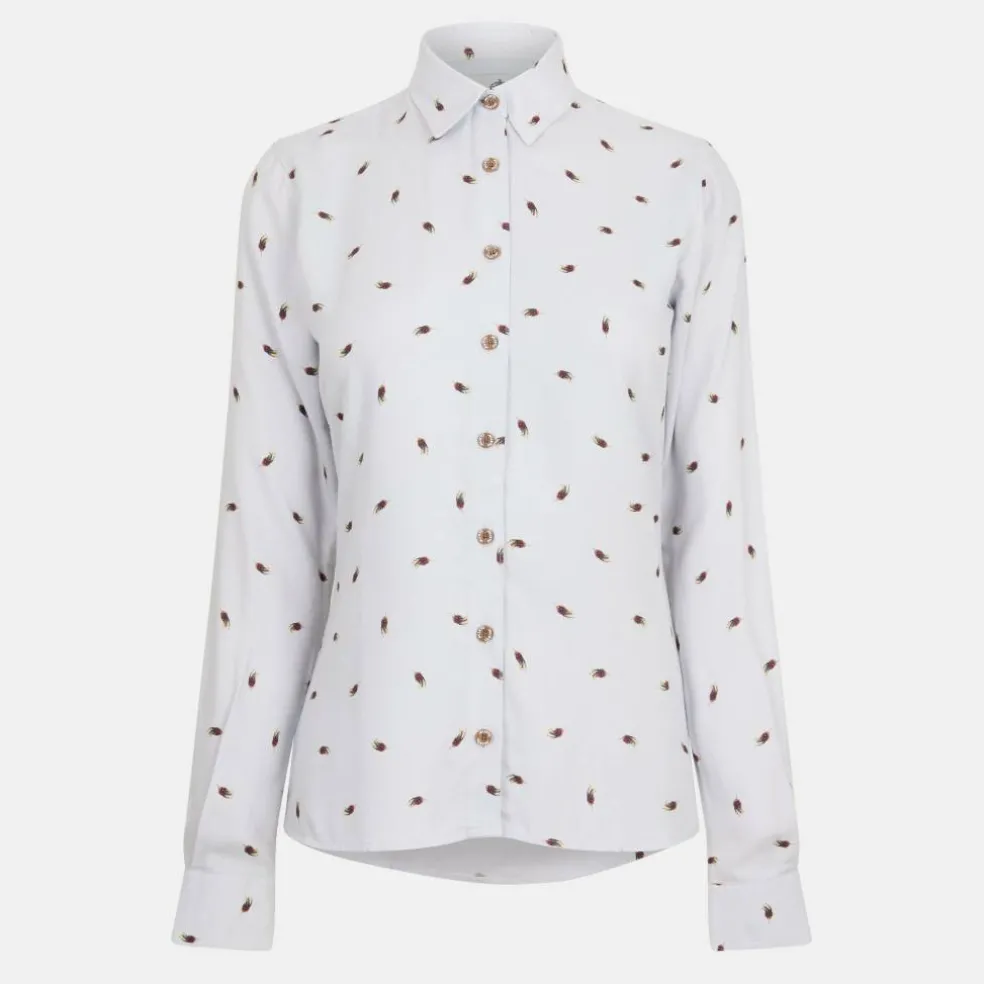 Country Pattern Shirt Fw Womens