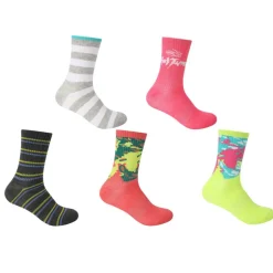 Crew Socks 5Pk Ladies
