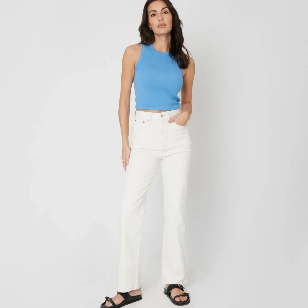 Crop Knitted Vest Womens