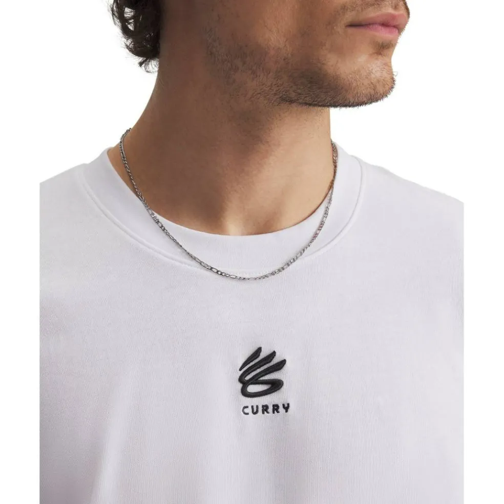 Curry Logo Heavyweight T-Shirt Mens