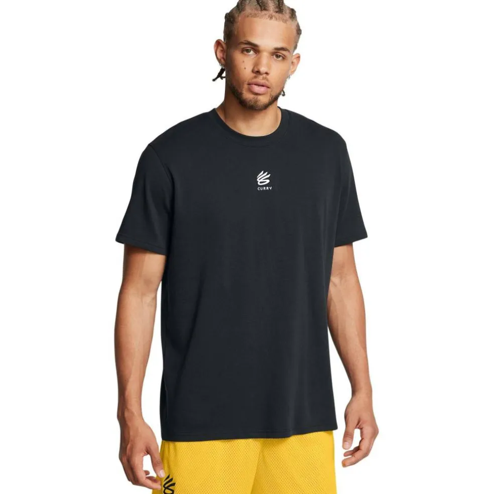Curry Logo Heavyweight T-Shirt Mens