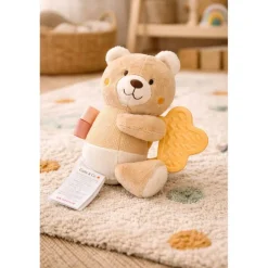 Cute & Co Baby Bear Soft Toy with Large Teether