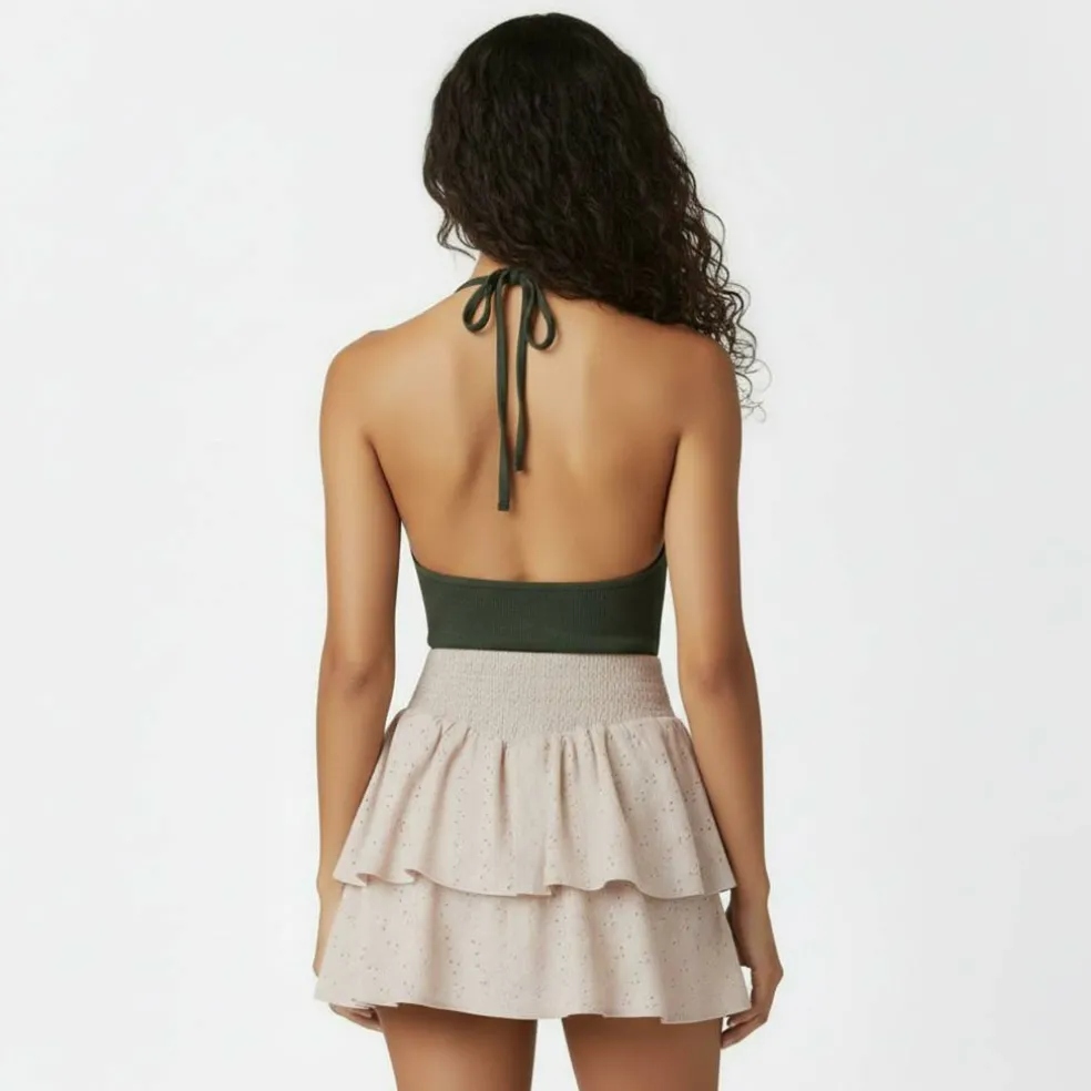 Cut Out Knit Top