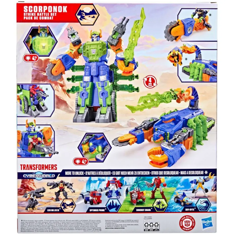 CYBERWORLD Scorponok Strike Battle Set