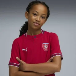 Czech Republic Home Shirt World Cup 2026 Juniors
