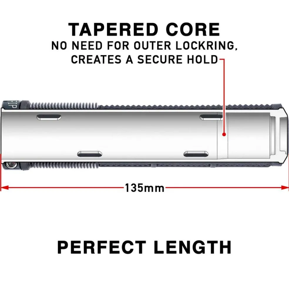 DeathGrip 2 THICK Flangeless Lock-On MTB Grip