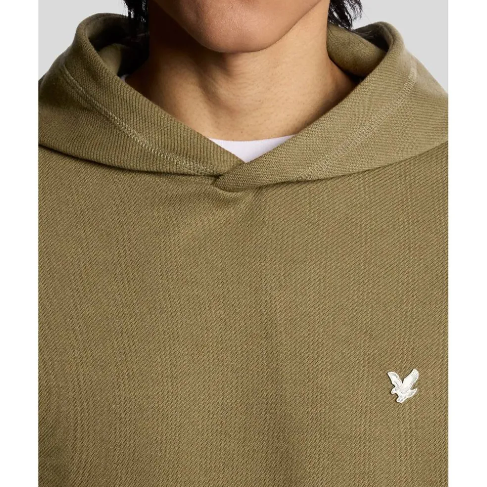 Diagonal Weave Hoodie
