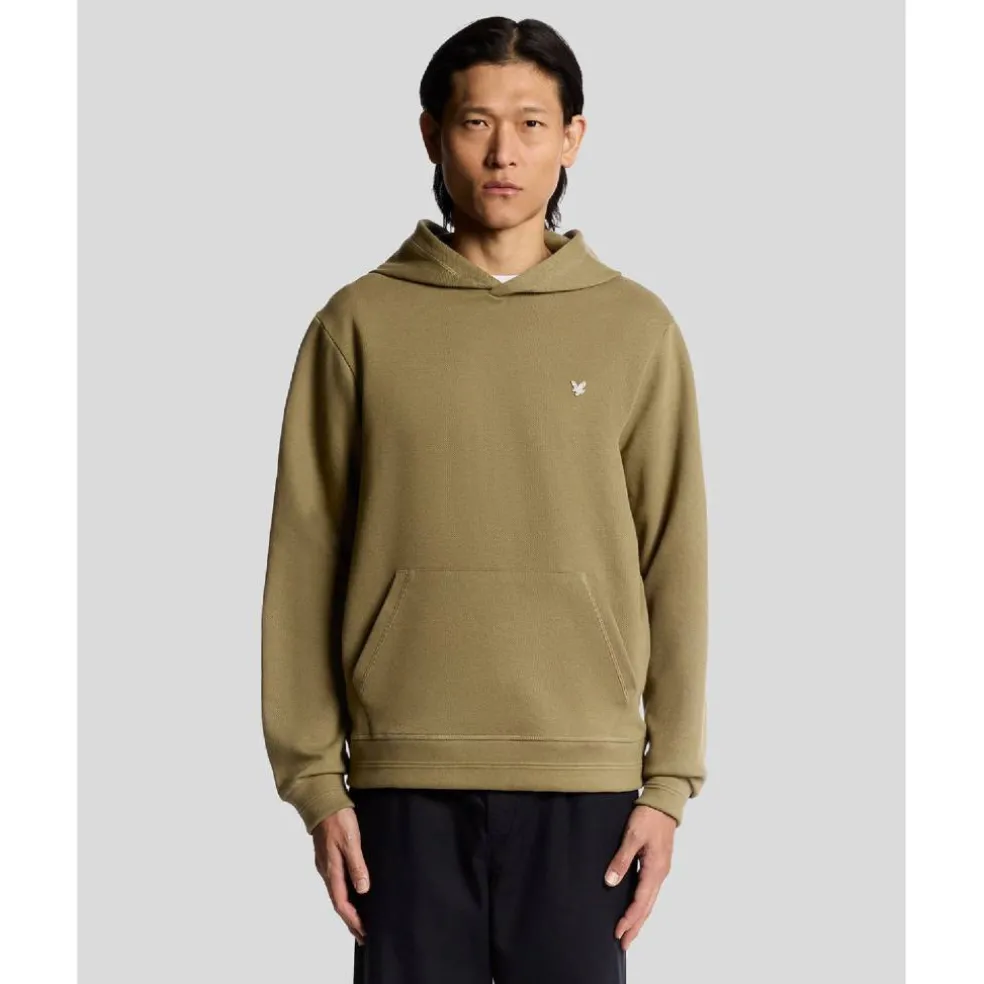 Diagonal Weave Hoodie