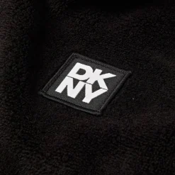 DKNY Mens Fleece Robe Trash Pandas