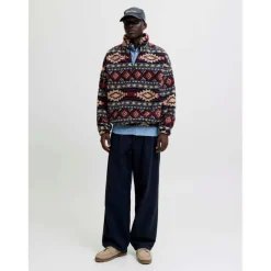 Eddie Teddy Fleece Half Zip Top Mens