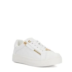 Eisel Quilted Flatform Lace Up Trainers