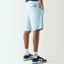 Embossed Towelling Shorts Mens