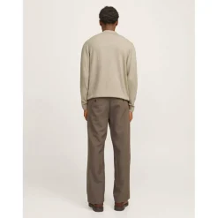 Emil Half Zip Knitted Polo Mens
