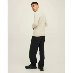 Emil Half Zip Knitted Top Mens