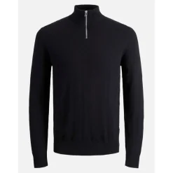 Emil Half Zip Knitted Top Mens