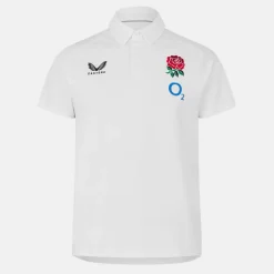 England Rugby Polo Shirt 2025 Mens