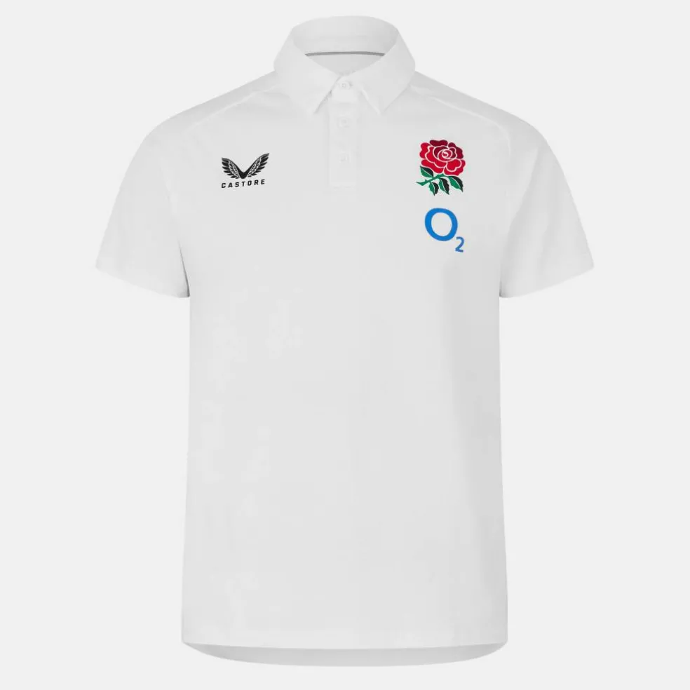 England Rugby Polo Shirt 2025 Mens