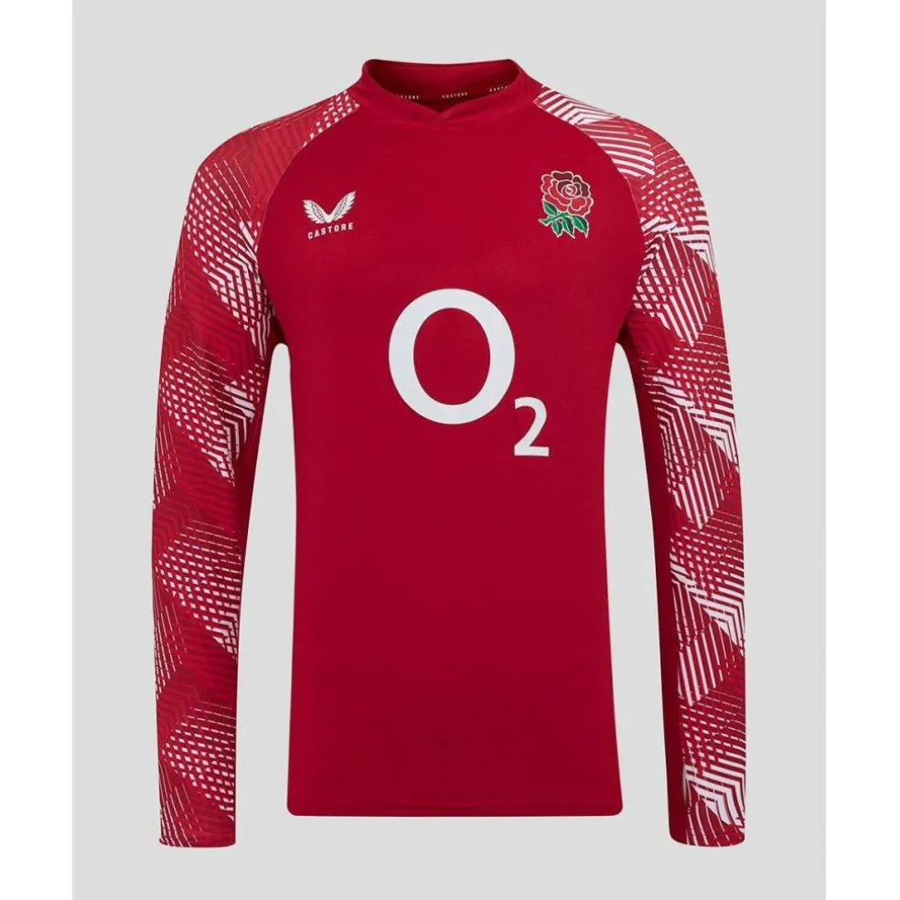 England Rugby Pre Match Drill Top 2025 Adults