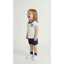 England 1990 Retro Home Tee & Short