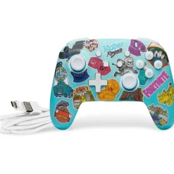 Enhanced Wireless Controller for Nintendo Switch - Fortnite Sticker Mania