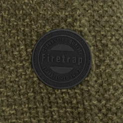 Enhanced Firetrap Cowl Neck Jumper Men