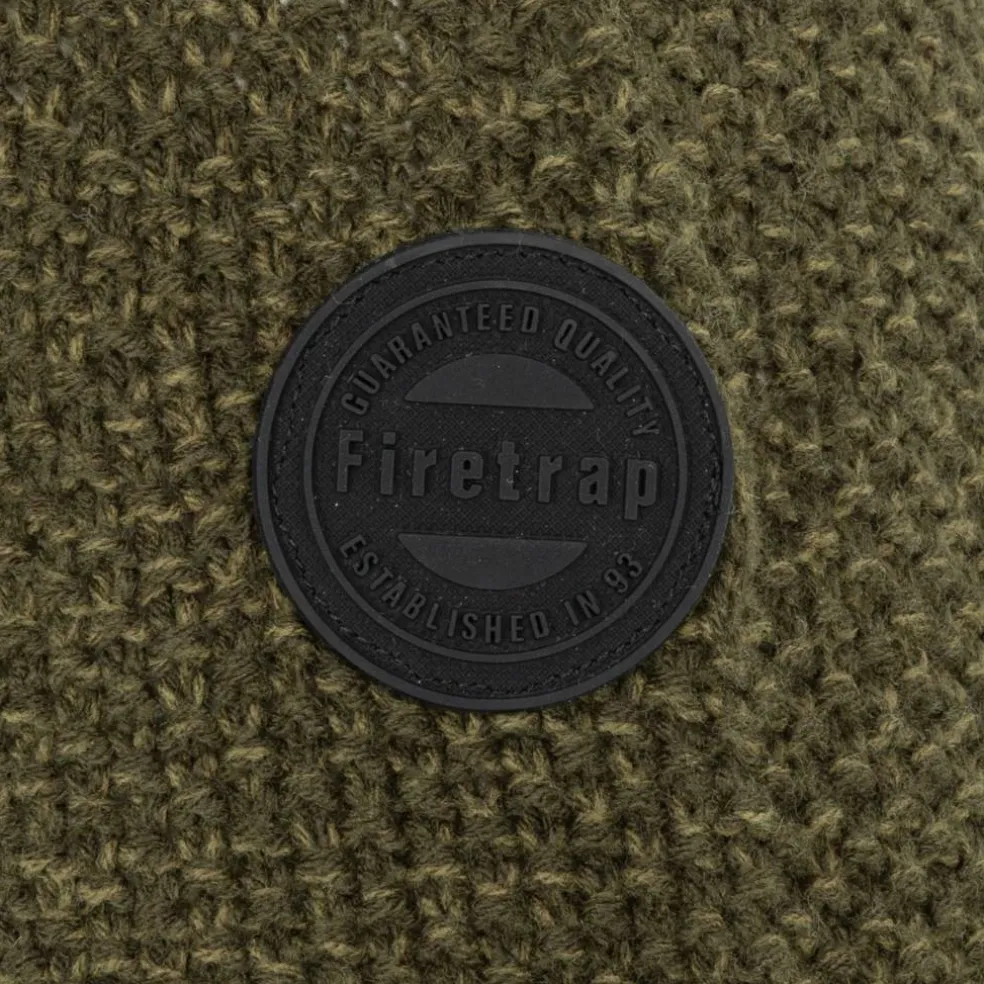 Enhanced Firetrap Cowl Neck Jumper Men
