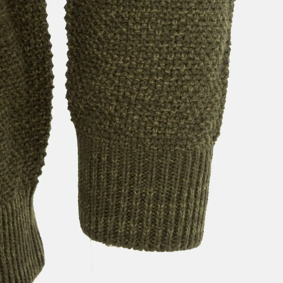 Enhanced Firetrap Cowl Neck Jumper Men