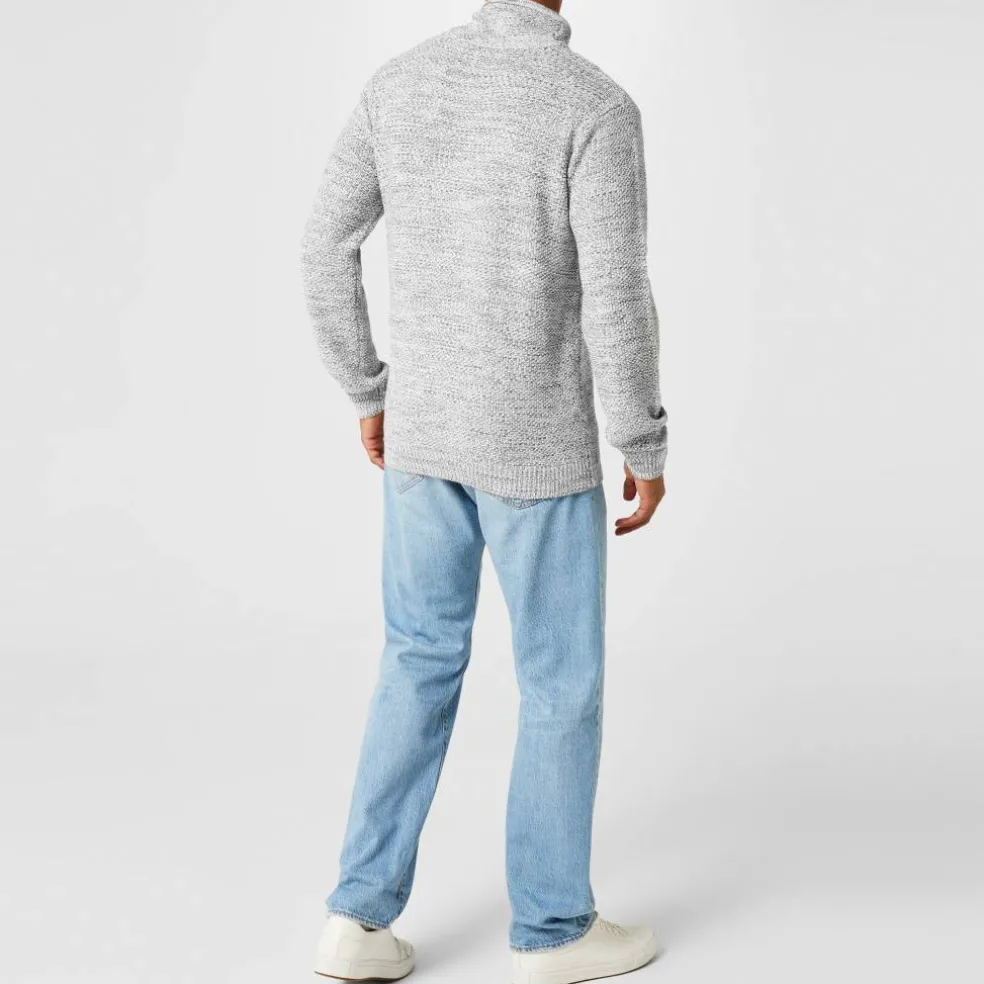 Enhanced Firetrap Cowl Neck Jumper Men