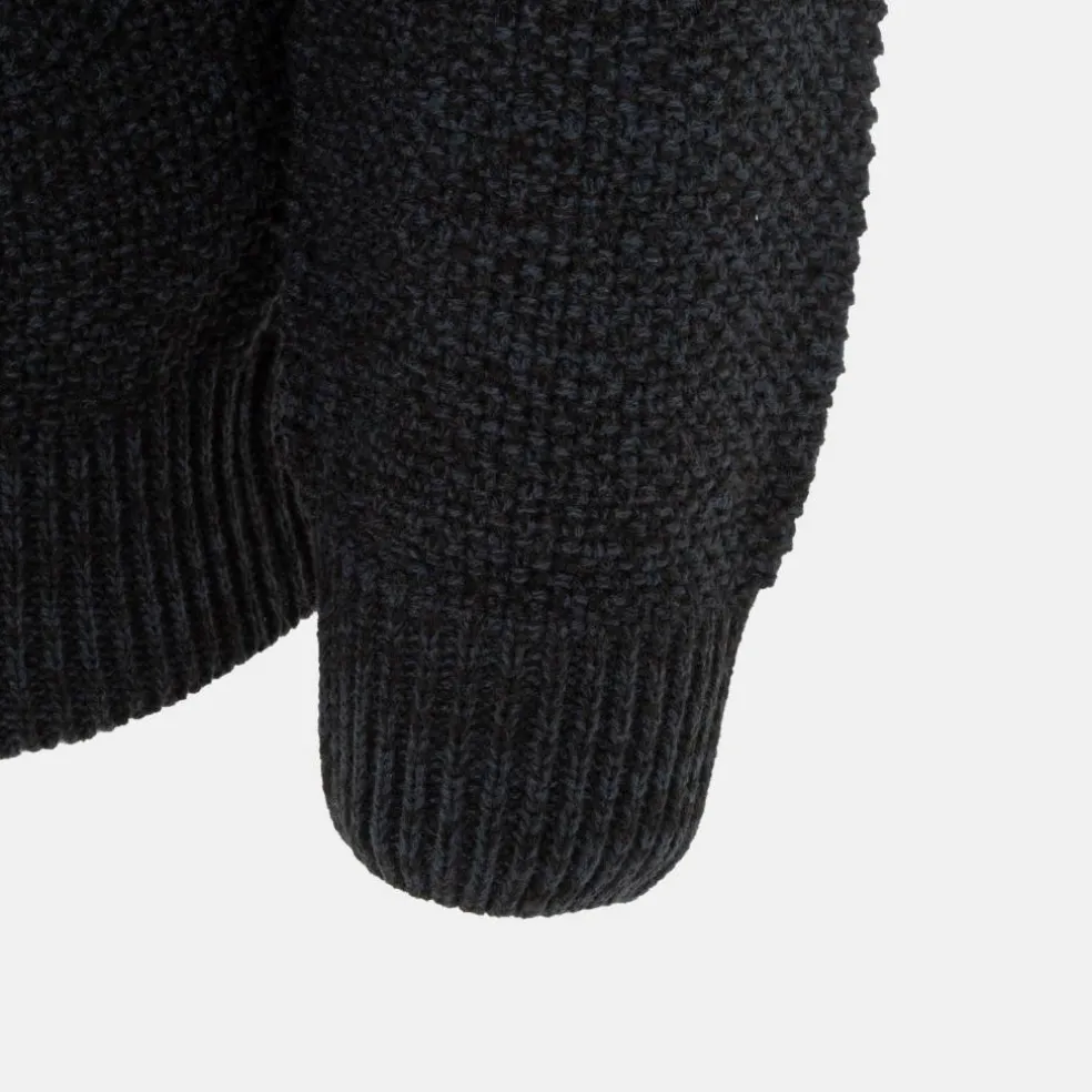 Enhanced Firetrap Cowl Neck Jumper Men
