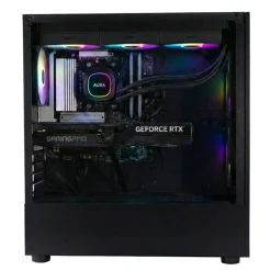 Entity Aegis - Intel Core i7-14700F Nvidia GeForce RTX 5070Ti Gaming PC - Black