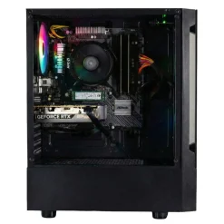 Entity Phoenix RTX 5050 Gaming PC - AMD Ryzen 5 5500 16GB 512GB SSD - Black