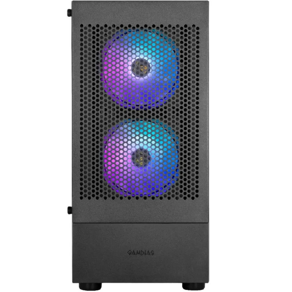 Entity Phoenix RTX 5050 Gaming PC - AMD Ryzen 5 5500 16GB 512GB SSD - Black