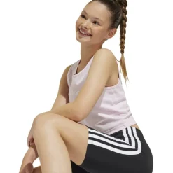 Essentials Girls 3-Stripes Shorts Kids