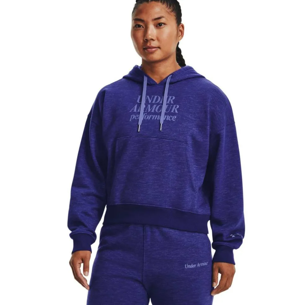 Essential Script Hoodie Womens