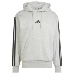 Essentials Fleece 3-Stripes Hoodie Mens