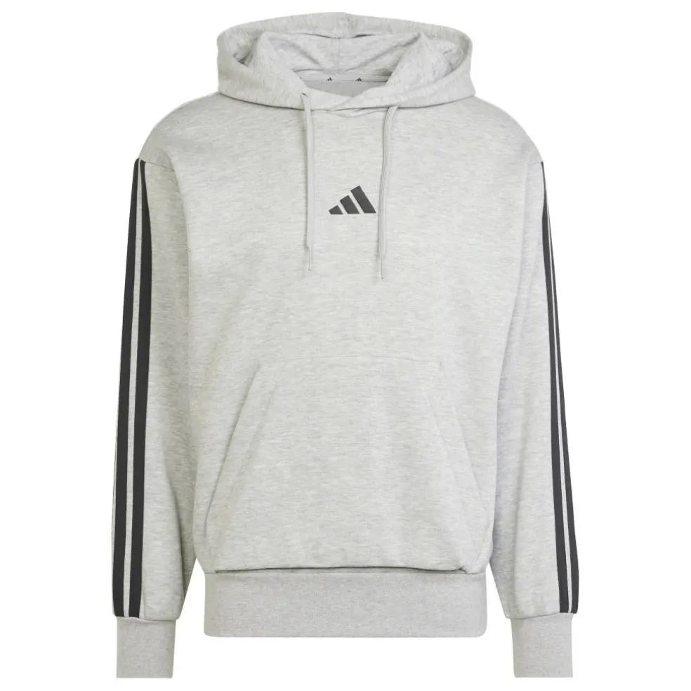 Essentials Fleece 3-Stripes Hoodie Mens