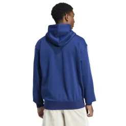 Essentials Fleece 3-Stripes Hoodie Mens