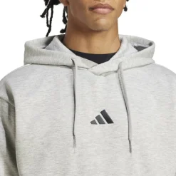 Essentials Fleece 3-Stripes Hoodie Mens