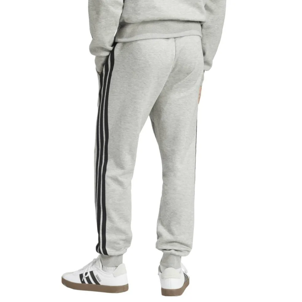 Essentials Fleece Tapered Cuff 3-Stripes Joggers