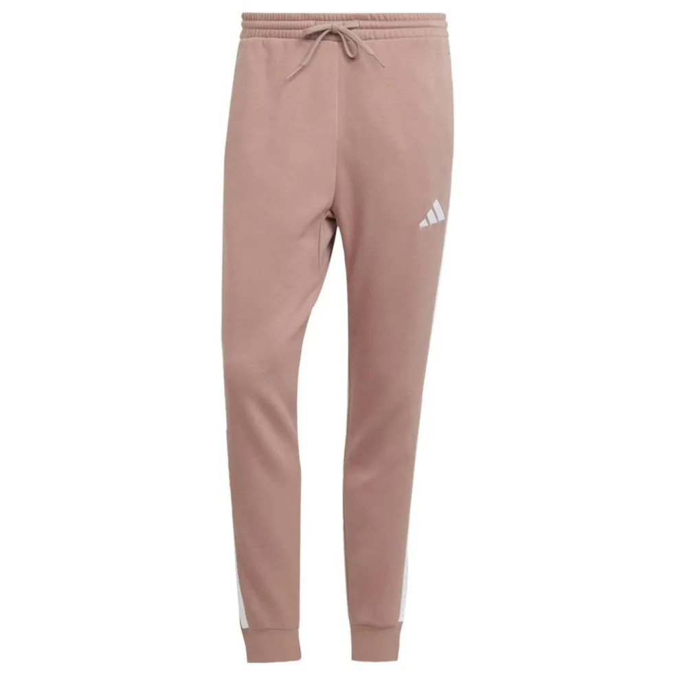 Essentials Fleece Tapered Cuff 3-Stripes Joggers
