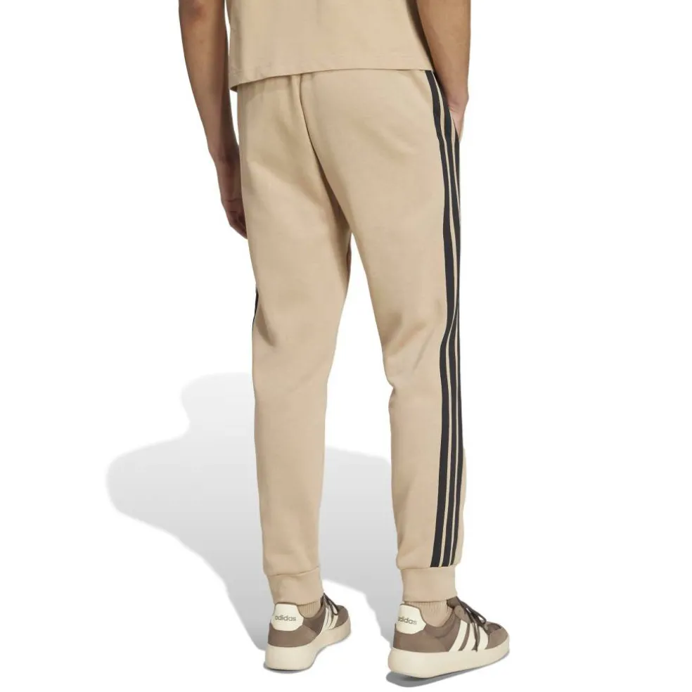 Essentials Fleece Tapered Cuff 3-Stripes Joggers