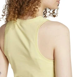 Essentials Linear Slim Cotton Tank Top Womens